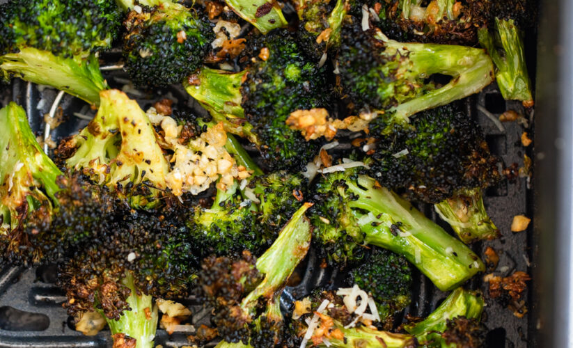 brocolis croustillants airfryer vegan dorés et croquants