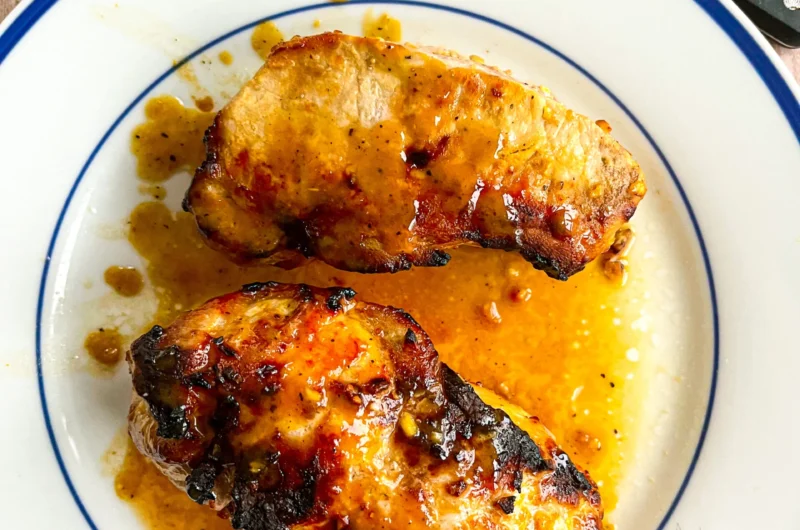 Côtes de porc caramélisées AirFryer (Recette ultime)