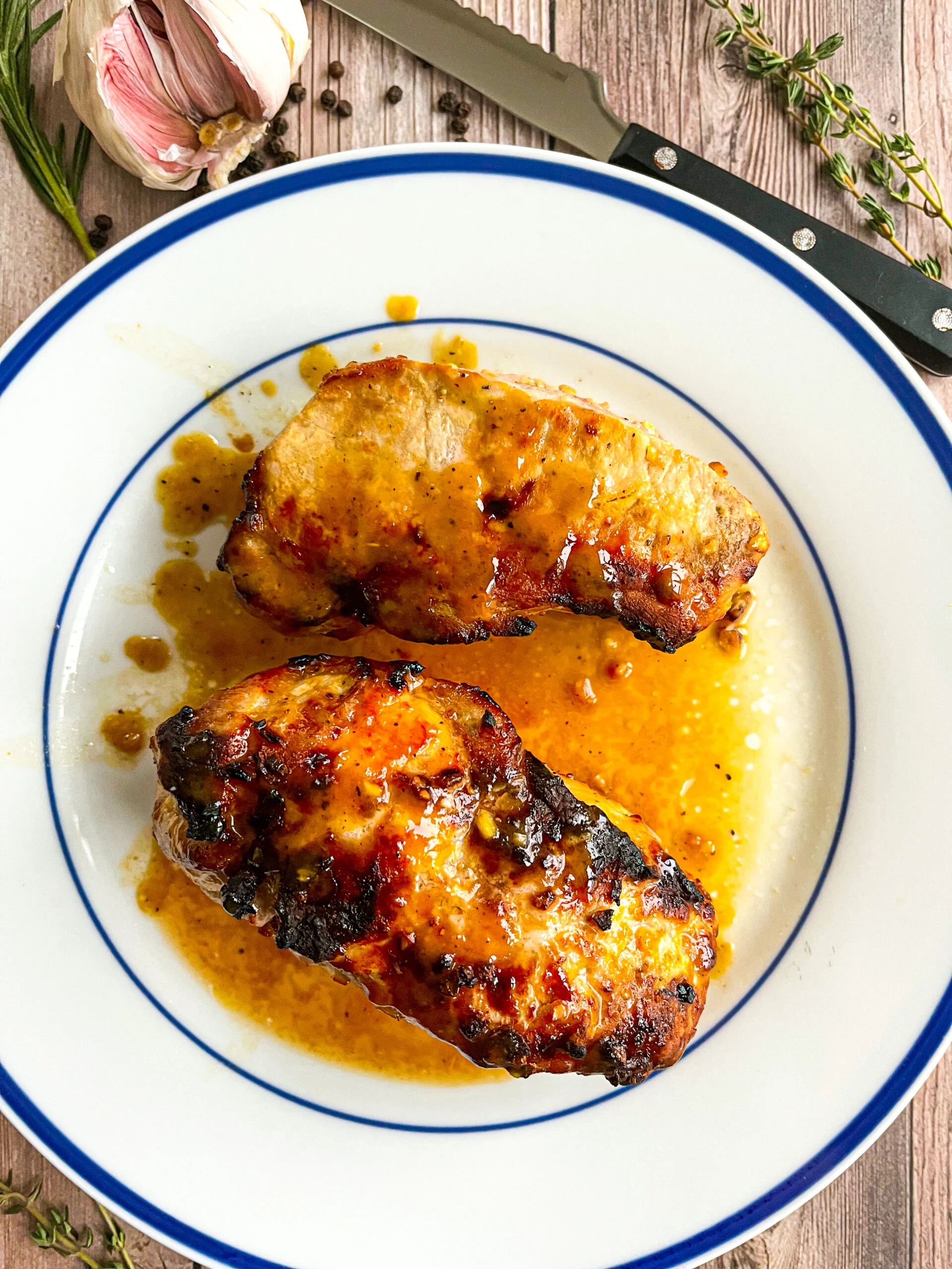 Côtes de porc caramélisées AirFryer – Recette ultime