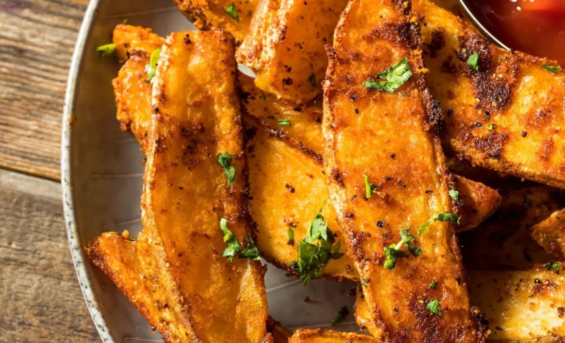 🥔 pommes de terre cajun airfryer – Version vegan croustillante & épicée