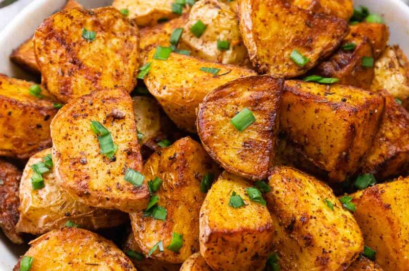 🥔 pommes de terre cajun airfryer – Version vegan croustillante & épicée