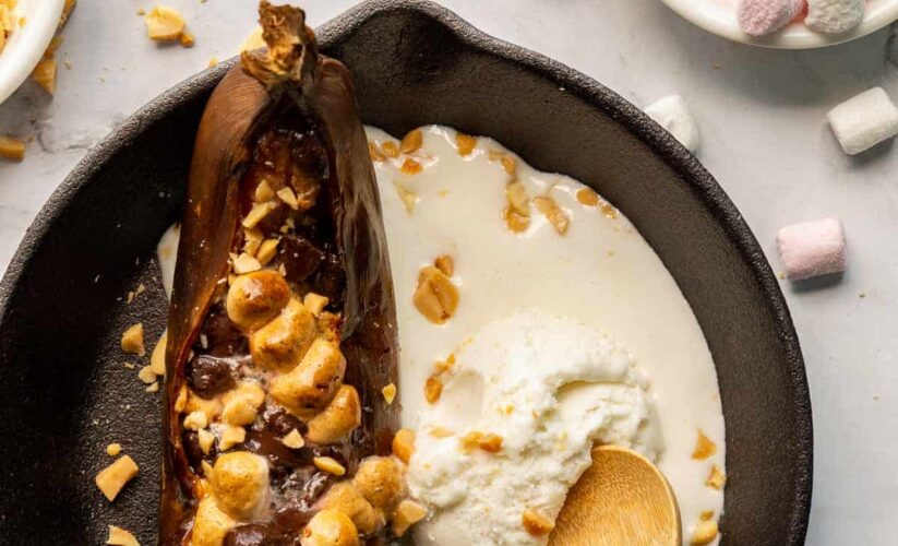 banane chocolat airfryer